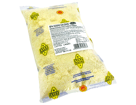 Grana Padano AOP grattugiato (râpé) - sachet 1kg