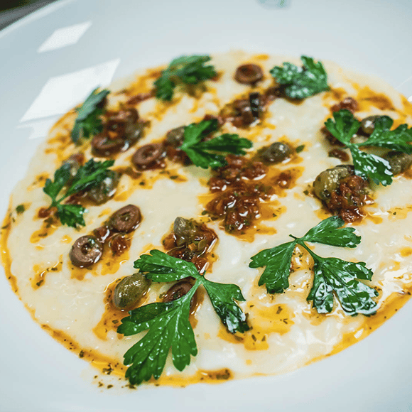 Risotto a la mozzarella